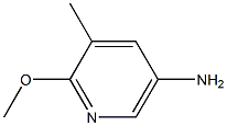 5-Amino-2-methoxy-3-methylpyridine 구조식 이미지