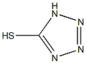 1H-tetraazole-5-thiol 구조식 이미지