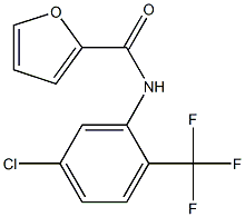 N-[5-chloro-2-(trifluoromethyl)phenyl]-2-furamide Structure