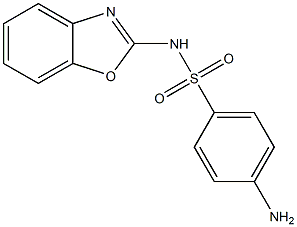 4-amino-N-(1,3-benzoxazol-2-yl)benzenesulfonamide Structure