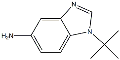 1-tert-butyl-1H-benzimidazol-5-amine 구조식 이미지