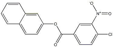 2-naphthyl 4-chloro-3-nitrobenzoate Structure