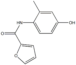 N-(4-hydroxy-2-methylphenyl)-2-furamide Structure