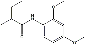 N-(2,4-dimethoxyphenyl)-2-methylbutanamide Structure