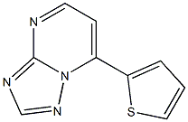 7-(2-thienyl)[1,2,4]triazolo[1,5-a]pyrimidine Structure