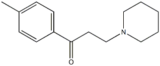 1-(4-methylphenyl)-3-piperidin-1-ylpropan-1-one Structure