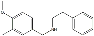 N-(4-methoxy-3-methylbenzyl)-2-phenylethanamine 구조식 이미지