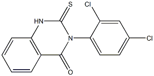 3-(2,4-dichlorophenyl)-2-thioxo-2,3-dihydroquinazolin-4(1H)-one Structure