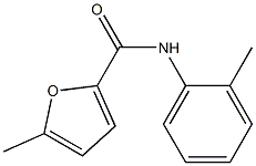 5-methyl-N-(2-methylphenyl)-2-furamide Structure