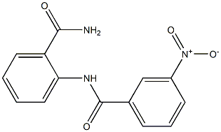 2-({3-nitrobenzoyl}amino)benzamide Structure