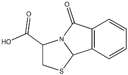 5-oxo-2,3,5,9b-tetrahydro[1,3]thiazolo[2,3-a]isoindole-3-carboxylic acid 구조식 이미지