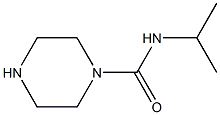 N-isopropyl-1-piperazinecarboxamide 구조식 이미지