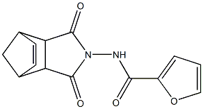 N-(3,5-dioxo-4-azatricyclo[5.2.1.0~2,6~]dec-8-en-4-yl)-2-furamide Structure