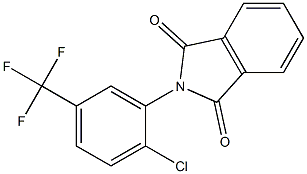 2-[2-chloro-5-(trifluoromethyl)phenyl]-1H-isoindole-1,3(2H)-dione Structure