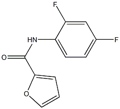 N-(2,4-difluorophenyl)-2-furamide 구조식 이미지