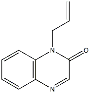 1-allyl-2(1H)-quinoxalinone 구조식 이미지