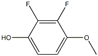 4-Methoxy-2,3-difluorophenol 구조식 이미지