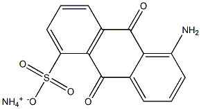 Ammonium 1-amino-5-anthraquinonesulfonate 구조식 이미지