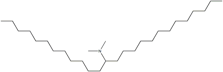 Dodecyl/tetradecyl dimethyl amine Structure