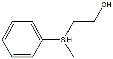 2-Hydroxyethylmethylphenylsilane,  polymer-supported Structure