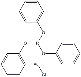 Chloro(triphenylphosphite)gold 구조식 이미지