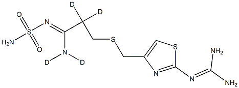 Famotidine-d4 Structure