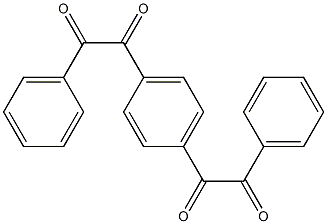 1-[4-(2-oxo-2-phenylacetyl)phenyl]-2-phenyl-1,2-ethanedione Structure