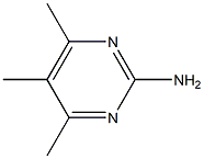 4,5,6-trimethyl-2-pyrimidinylamine Structure