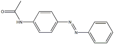 N-{4-[(E)-2-phenyldiazenyl]phenyl}acetamide 구조식 이미지