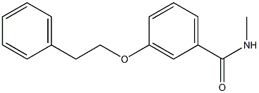 N-methyl-3-(phenethyloxy)benzamide 구조식 이미지