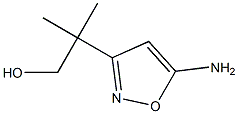 2-(5-aminoisoxazol-3-yl)-2-methylpropan-1-ol 구조식 이미지