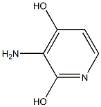 3-Aminopyridine-2,4-diol ,97% Structure