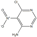 6-Chloro-5-nitropyrimidin-4-amine ,95% 구조식 이미지