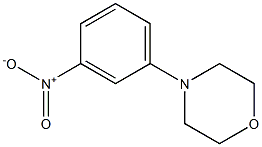 4-(3-Nitrophenyl)morpholine ,96% 구조식 이미지