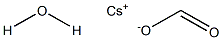 CESIUM FORMATE MONOHYDRATE, FOR ANALYSIS Structure