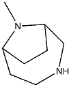9-methyl-3,9-diazedicyclo(4,2,1)nonane Structure