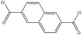 2,6-Naphthalenedicarboxylic acid dichloride 구조식 이미지