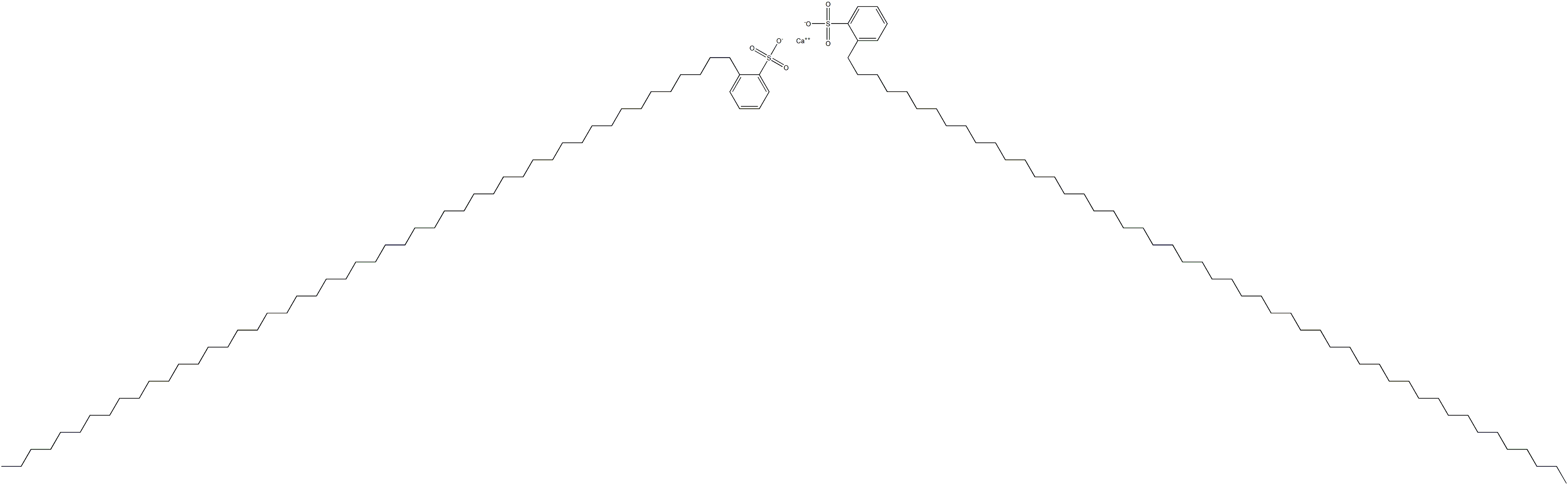 Bis[2-(pentacontan-1-yl)benzenesulfonic acid]calcium salt 구조식 이미지