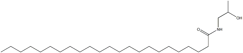 N-(2-Hydroxypropyl)tricosanamide 구조식 이미지