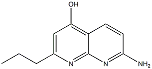 7-Amino-2-propyl-1,8-naphthyridin-4-ol 구조식 이미지