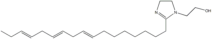 2-(8,11,14-Heptadecatrienyl)-4,5-dihydro-1H-imidazole-1-ethanol Structure