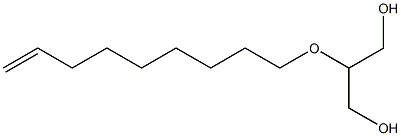 2-(8-Nonenyloxy)-1,3-propanediol 구조식 이미지