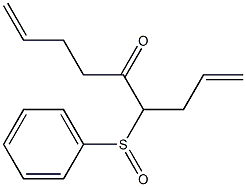 4-(Phenylsulfinyl)-1,8-nonadien-5-one 구조식 이미지