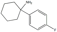 1-(4-Fluorophenyl)cyclohexylamine Structure