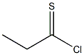 Ethylthioformic acid chloride 구조식 이미지