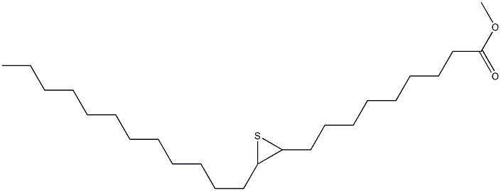 10,11-Epithiotricosanoic acid methyl ester 구조식 이미지