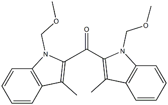 Methoxymethyl(3-methyl-1H-indol-2-yl) ketone 구조식 이미지