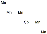 Pentamanganese antimony 구조식 이미지