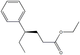[R,(-)]-4-Phenylhexanoic acid ethyl ester 구조식 이미지