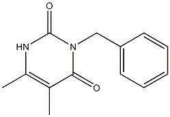 3-Benzyl-5,6-dimethyluracil 구조식 이미지